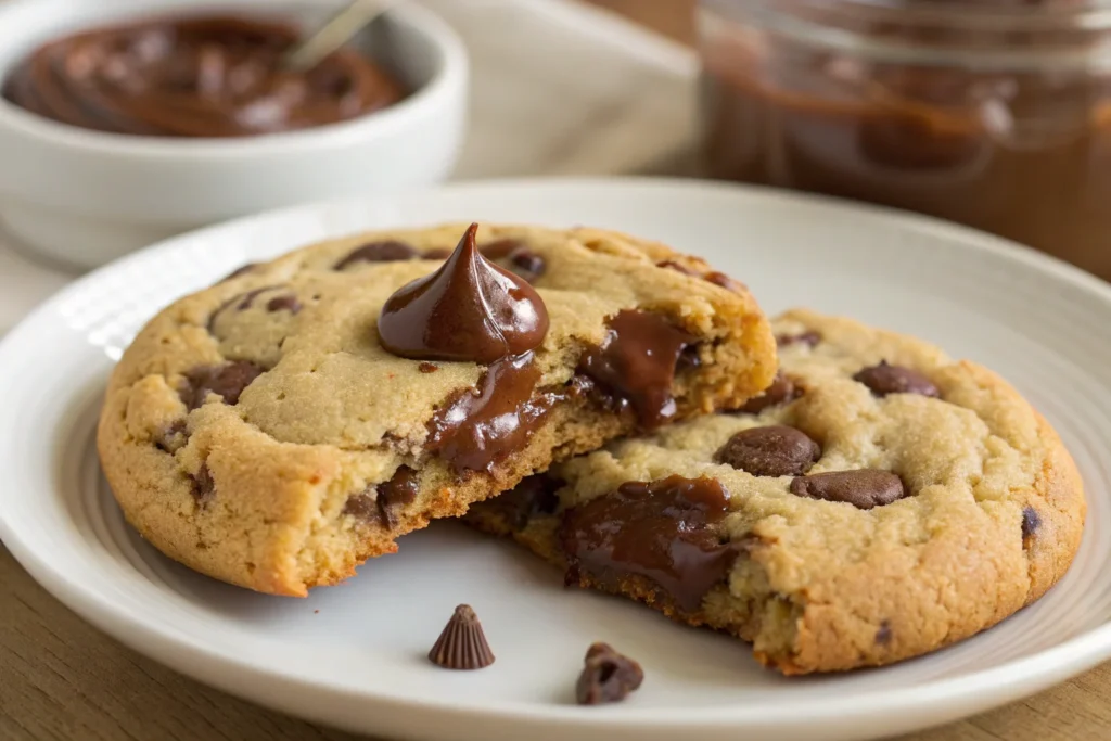 Single chocolate chip Crumbl_cookie.