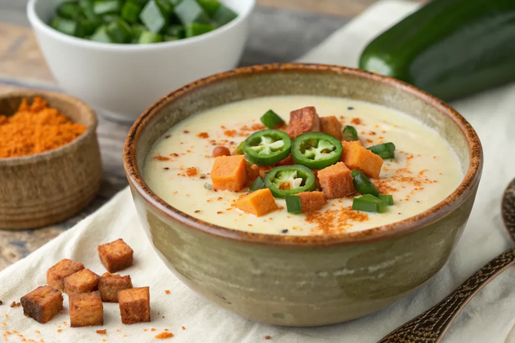 Creamy and spicy variations of swamp_soup.